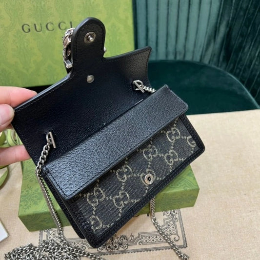 GUCCI DIONYSUS DENIM MINI BAG